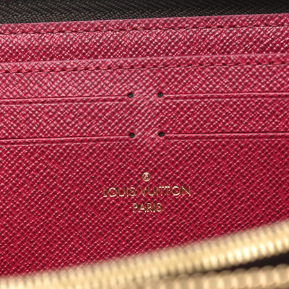 Louis Vuitton Monogram Clemence Wallet Fuchsia 5 of 6