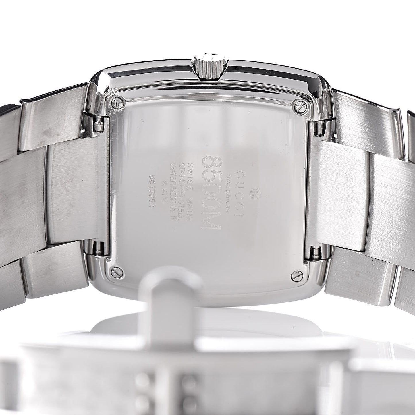 Stainless Steel 34mm 8500M Quartz Watch Grey