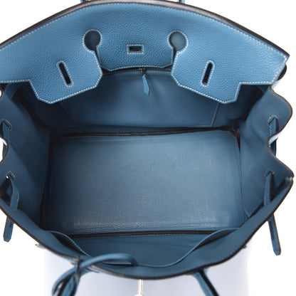 Hermes Togo Birkin 35 Blue Jean 6 of 39