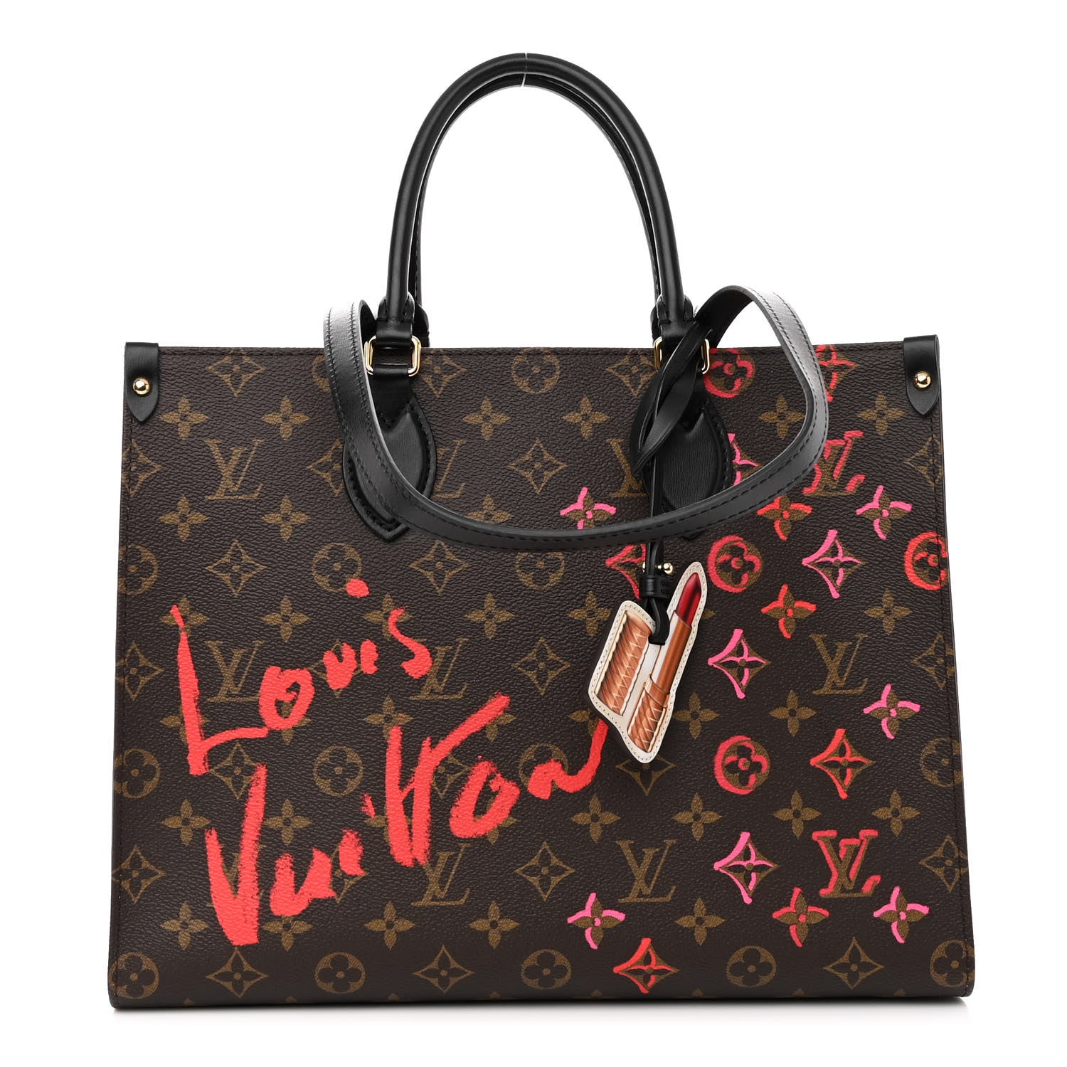Louis Vuitton Monogram Fall In Love Onthego MM 1 of 9