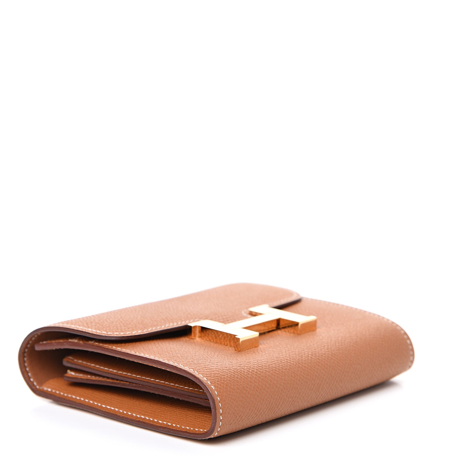 Hermes Epsom Constance Short Wallet Gold 3 of 9