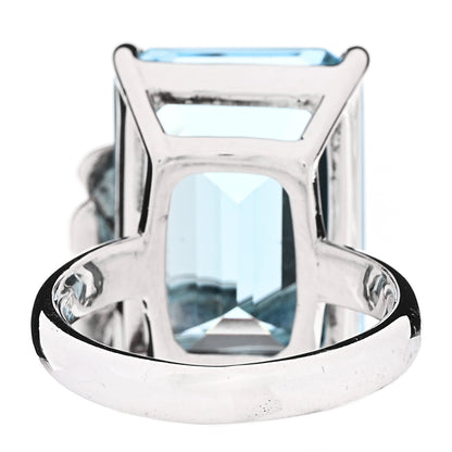 Tiffany Sterling Silver 18K Rose Gold Blue Topaz Return to Tiffany Love Bugs Butterfly Ring 3 of 5