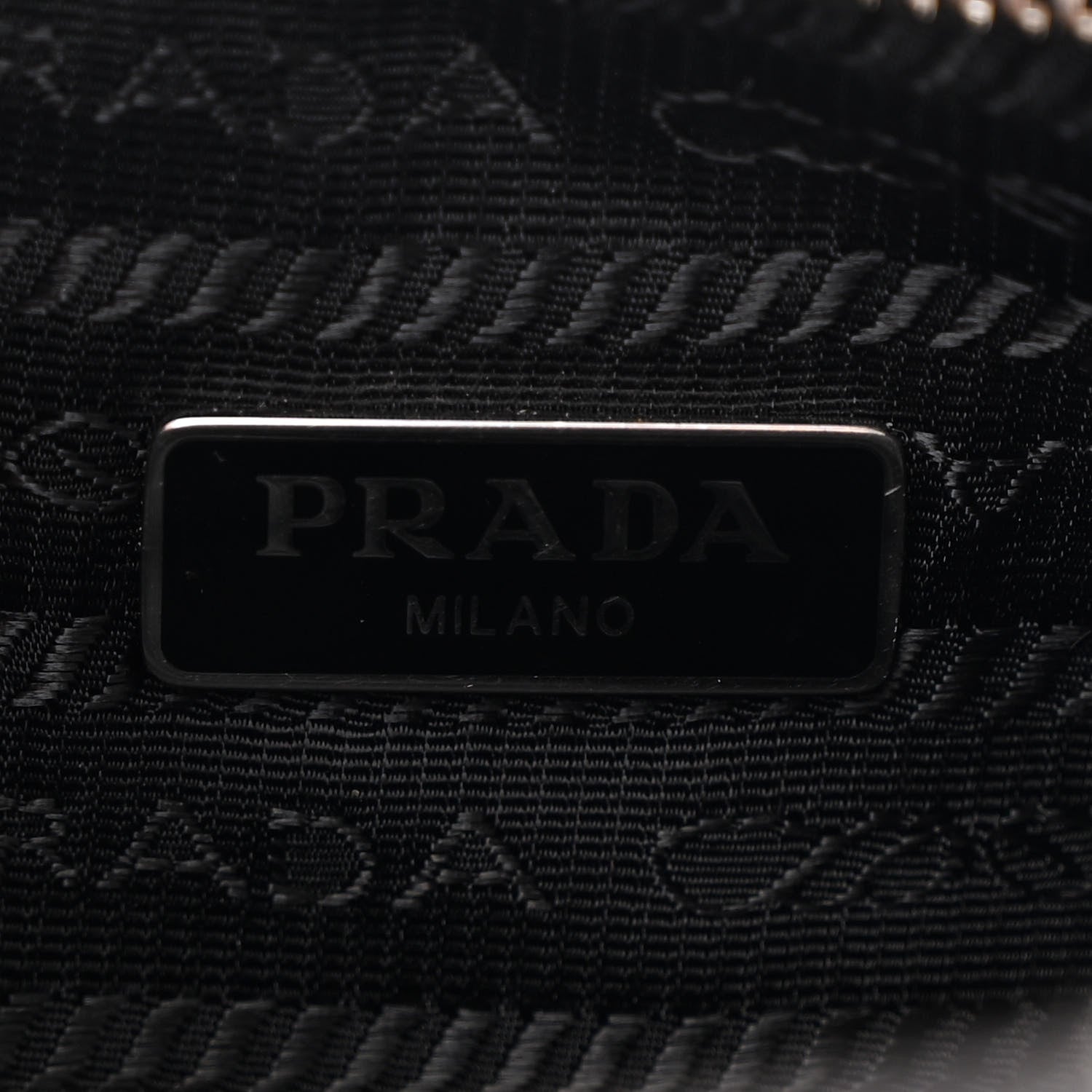 Prada Nylon Re-Edition 2005 Shoulder Bag Black 6 of 11