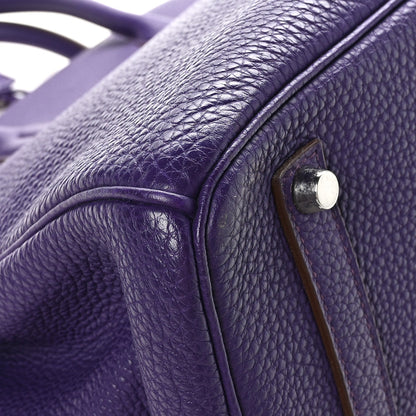 Hermes Togo Birkin 35 Iris 12 of 13