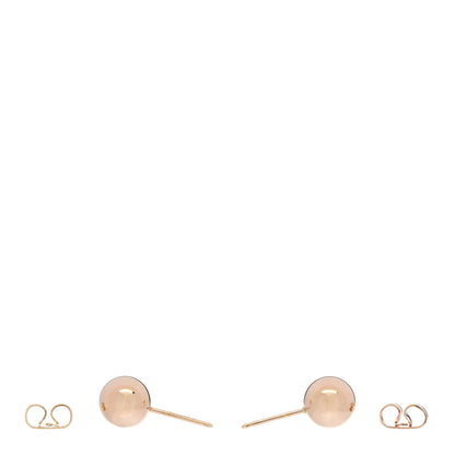 Tiffany 18K Rose Gold 8mm HardWear Ball Earrings 3 of 4