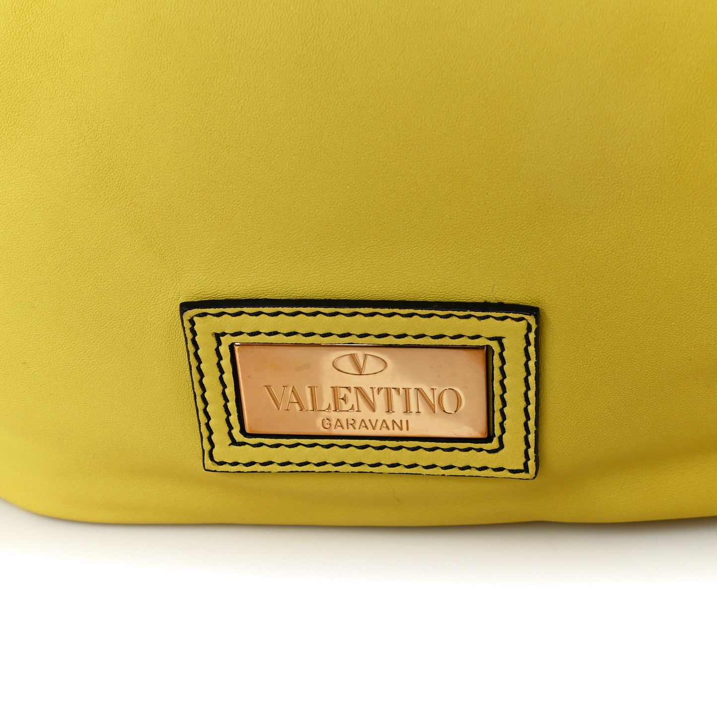 Nappa 360 Bow Shoulder Bag Yellow