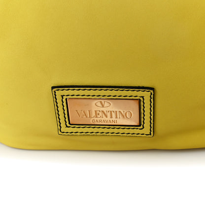 Valentino Garavani Nappa 360 Bow Shoulder Bag Yellow 16 of 16