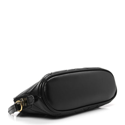 Gucci Calfskin Matelasse GG Marmont Pouch Cosmetic Case Black 4 of 7
