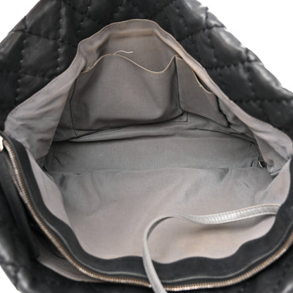 Chanel Calfskin Ultimate Stitch Shopping Tote Black 5 of 13