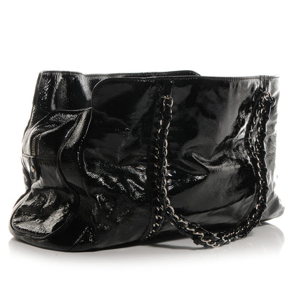 Chanel Patent Calfskin Large Luxe Ligne Tote Black 3 of 7
