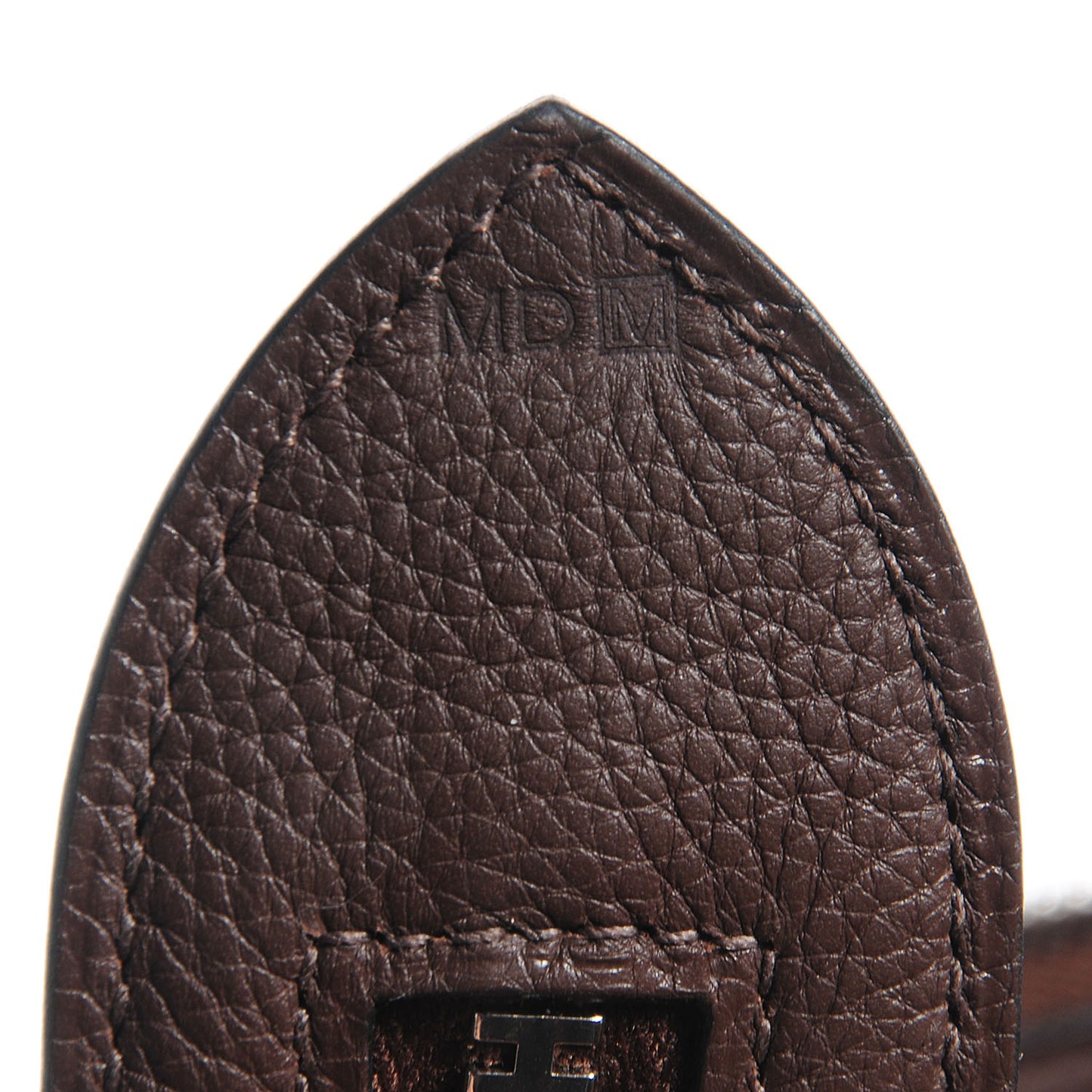 Taurillon Clemence Shoulder Atlas Chocolate