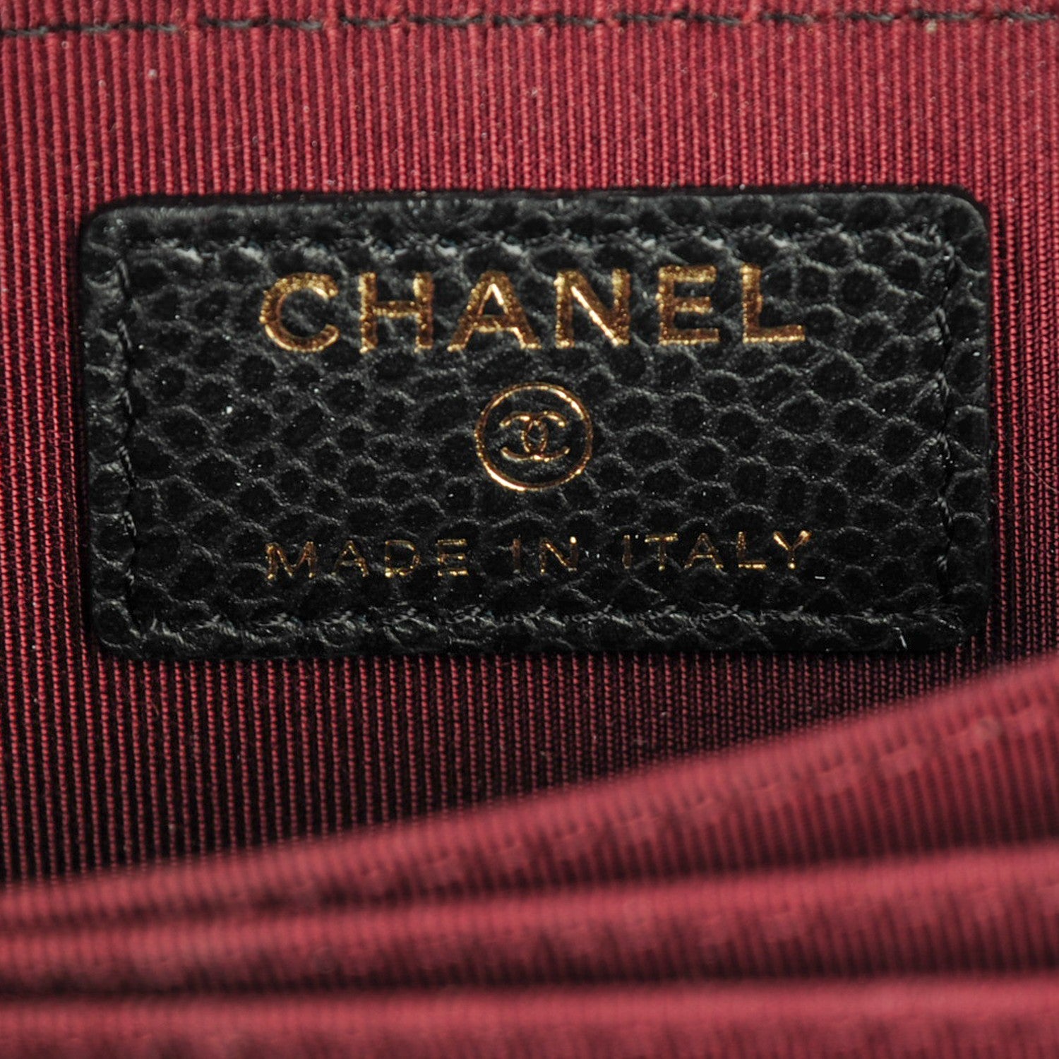 Chanel Caviar Quilted Gusseted Card Holder Black 6 of 7