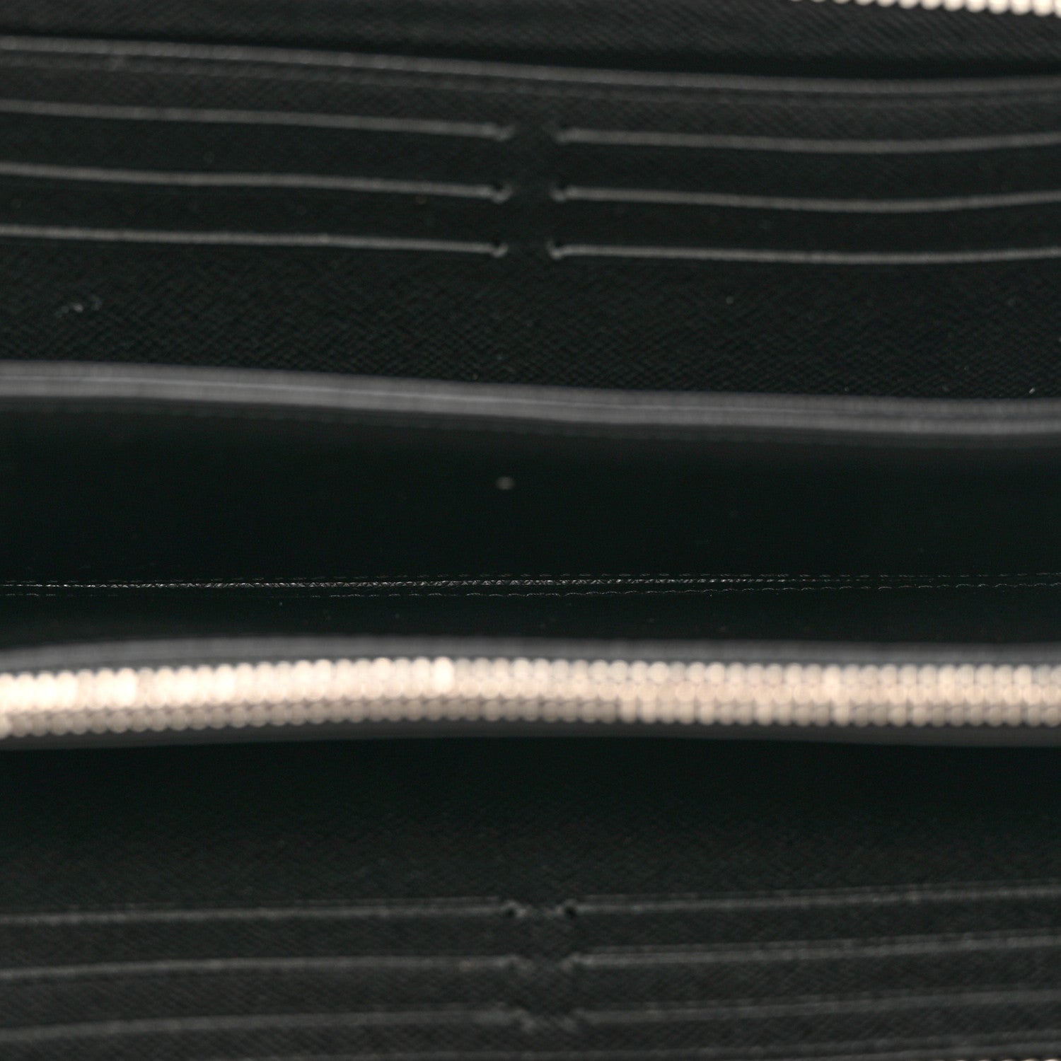 Louis Vuitton Epi Zippy Wallet Black 5 of 7