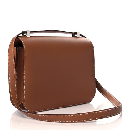 Hermes Grained Monsieur Lizard Constance 24 Gold Ombre 3 of 11