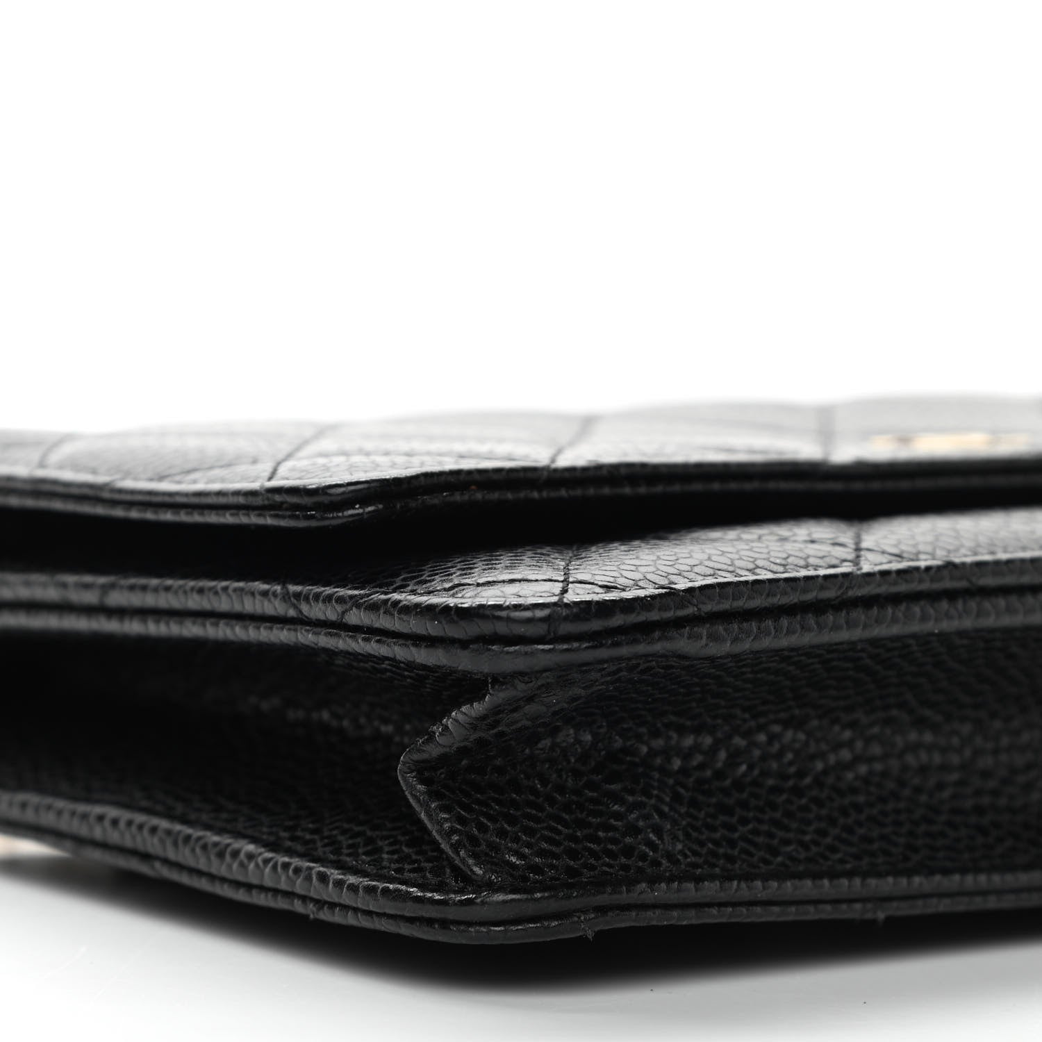 Chanel Caviar Quilted Wallet On Chain WOC Black 10 of 14