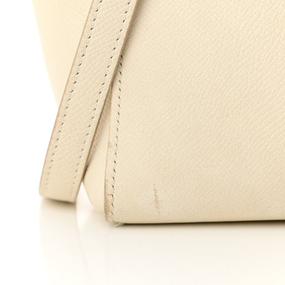 Celine Grained Calfskin Micro Belt Bag White 13 of 19