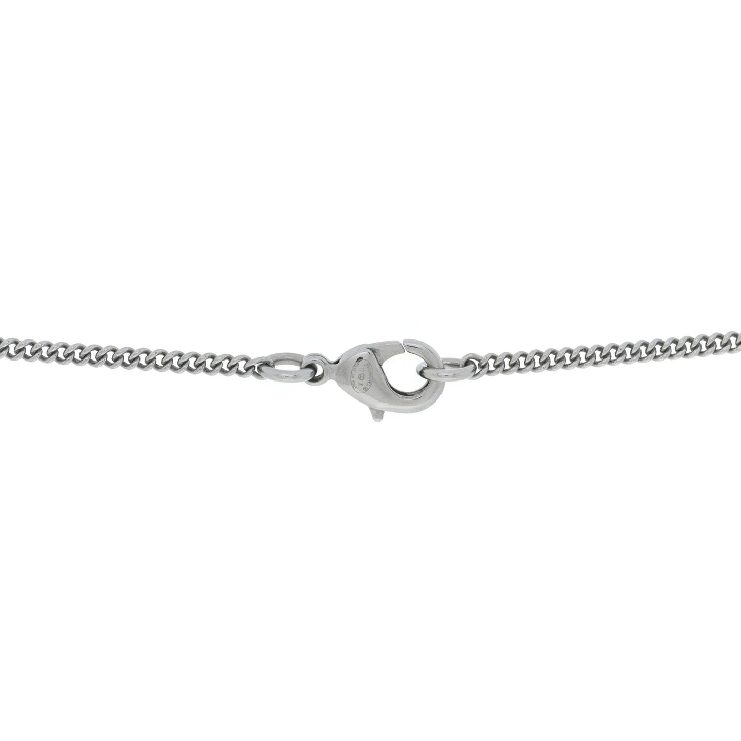 Ruthenium Crystal Star CC Necklace Iridescent Pink