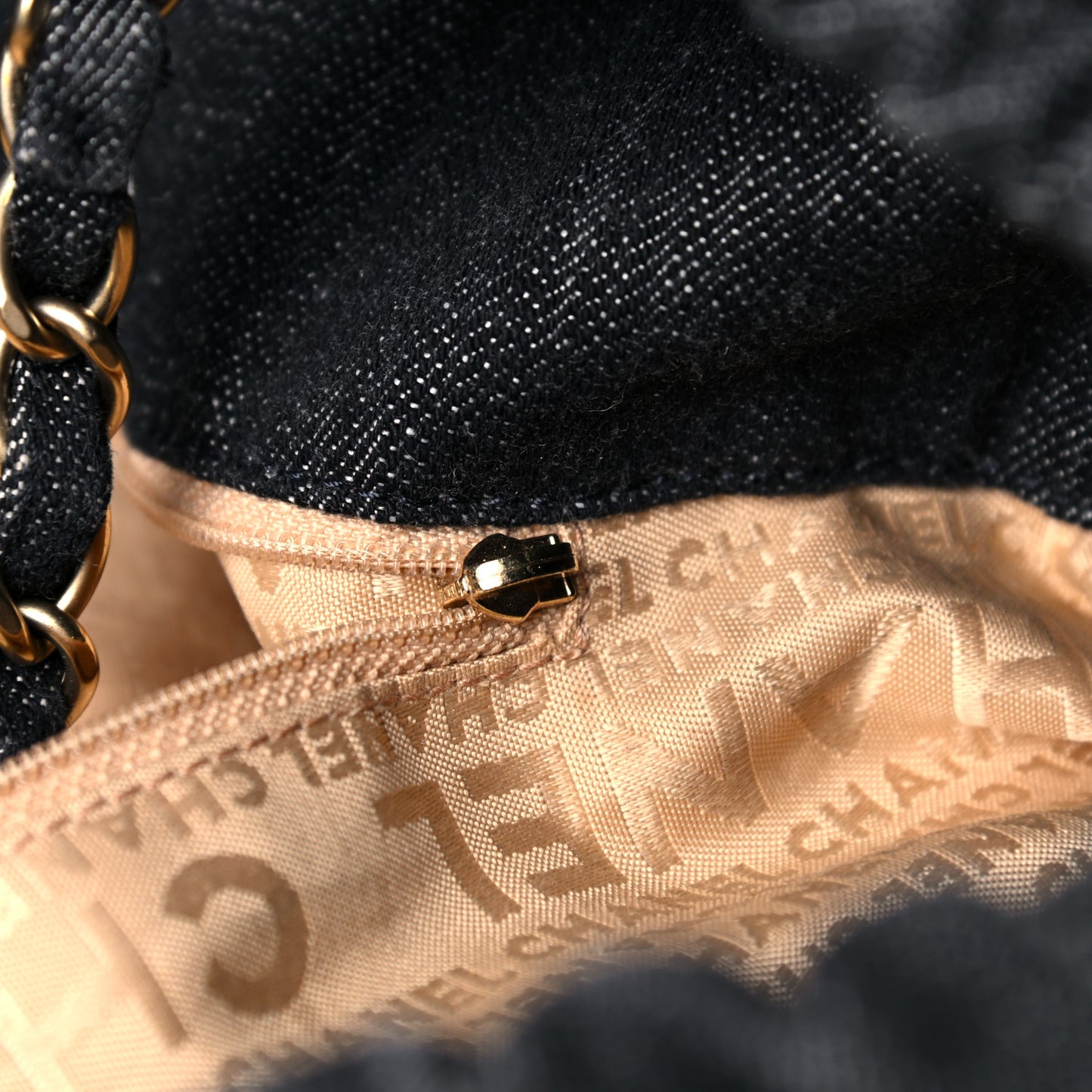 Denim XL Coco Cabas Tote Blue