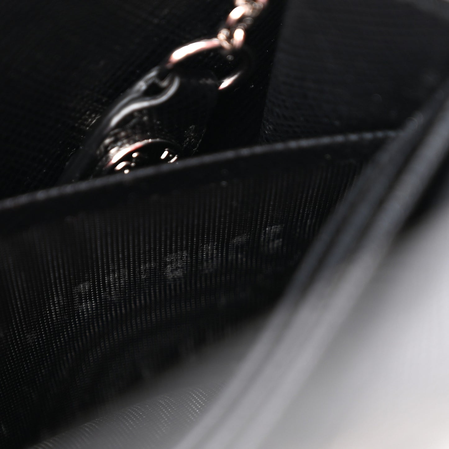 Saffiano Metal Continental Flap Travel Wallet Black