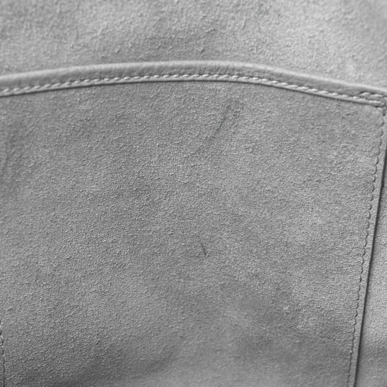 Valentino Garavani Grained Calfskin Rockstud Shoulder Tote Pastel Grey 10 of 10