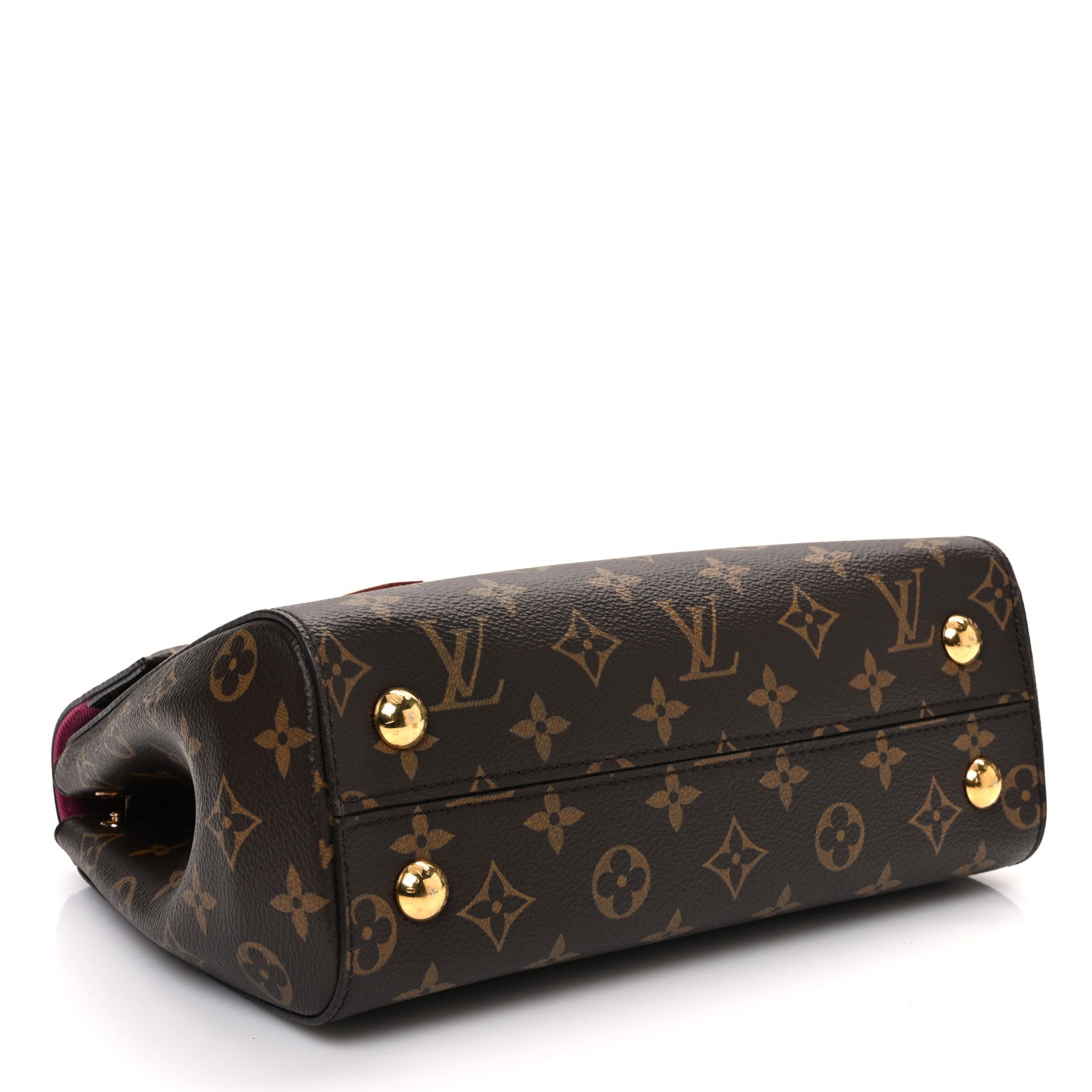 Louis Vuitton Monogram Cluny BB Bordeaux Fuchsia 4 of 11