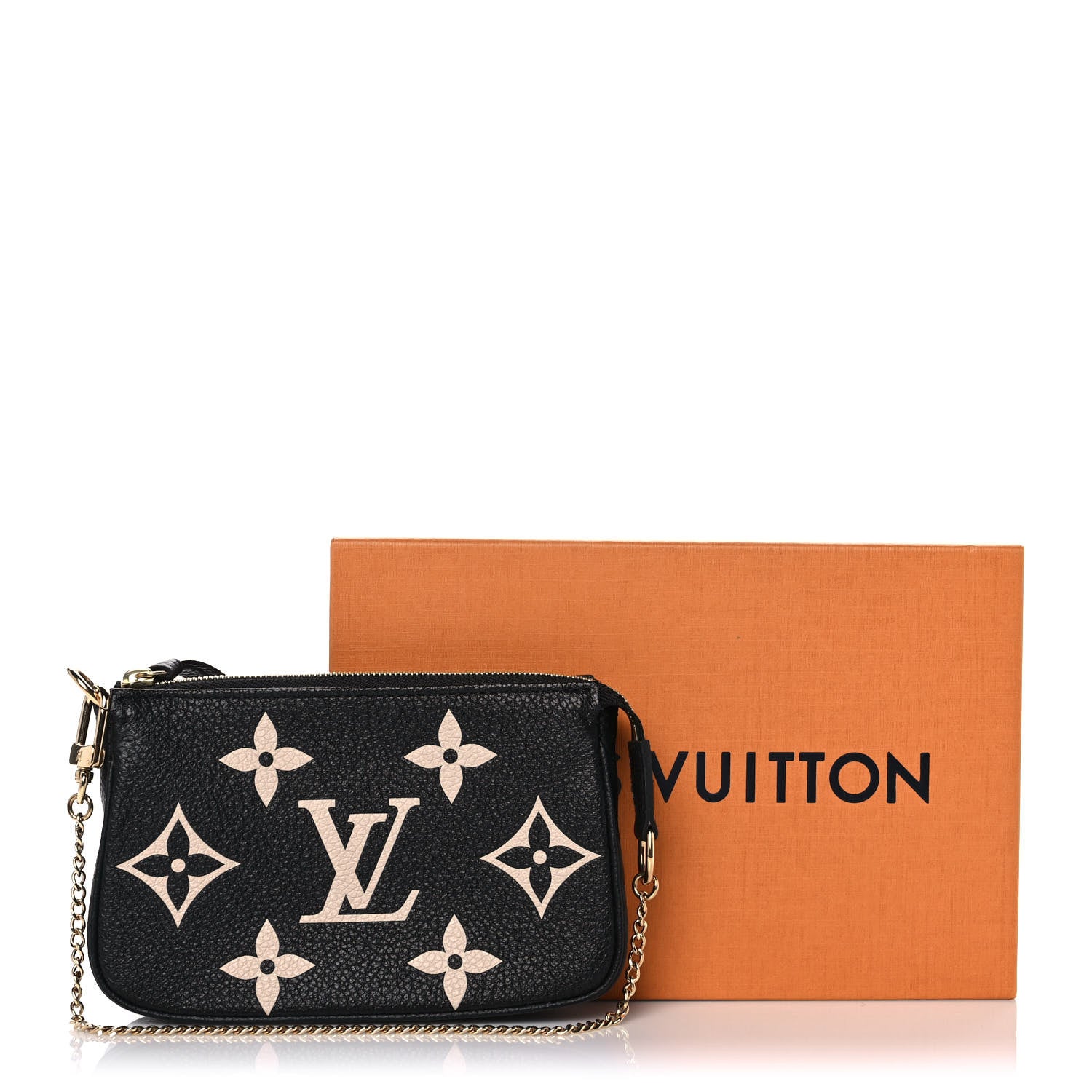 Louis Vuitton Empreinte Monogram Giant Mini Pochette Accessories Black 9 of 9