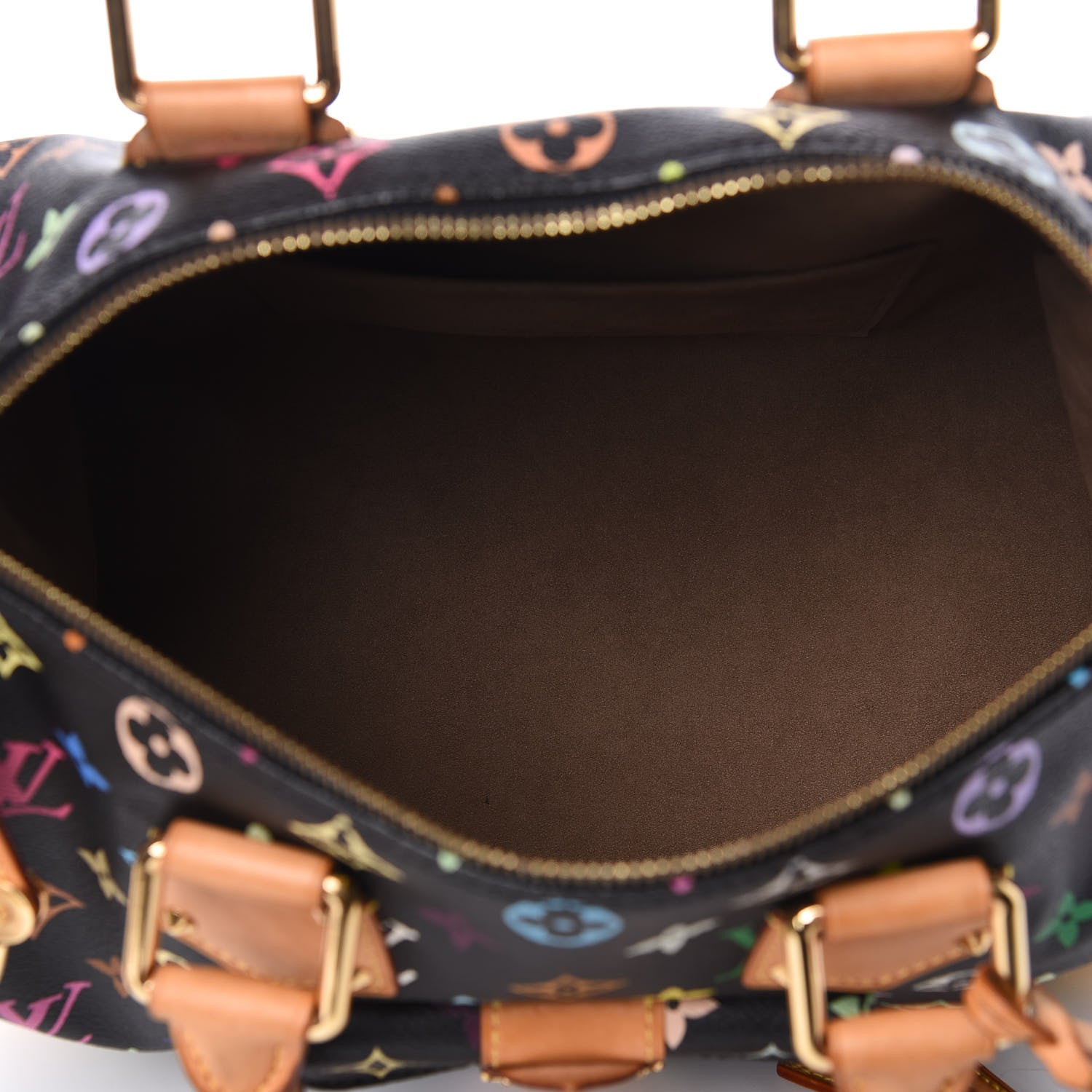 Louis Vuitton Monogram Multicolor Speedy 30 Black 5 of 10