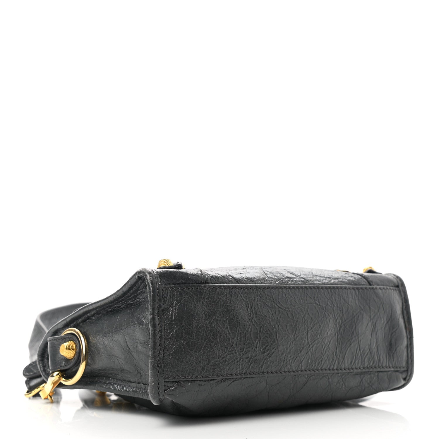 Balenciaga Agneau Giant 12 Gold Hardware Mini City Gris Fossile 4 of 12