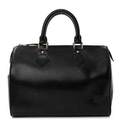 Louis Vuitton Epi Speedy 25 Black 1 of 10