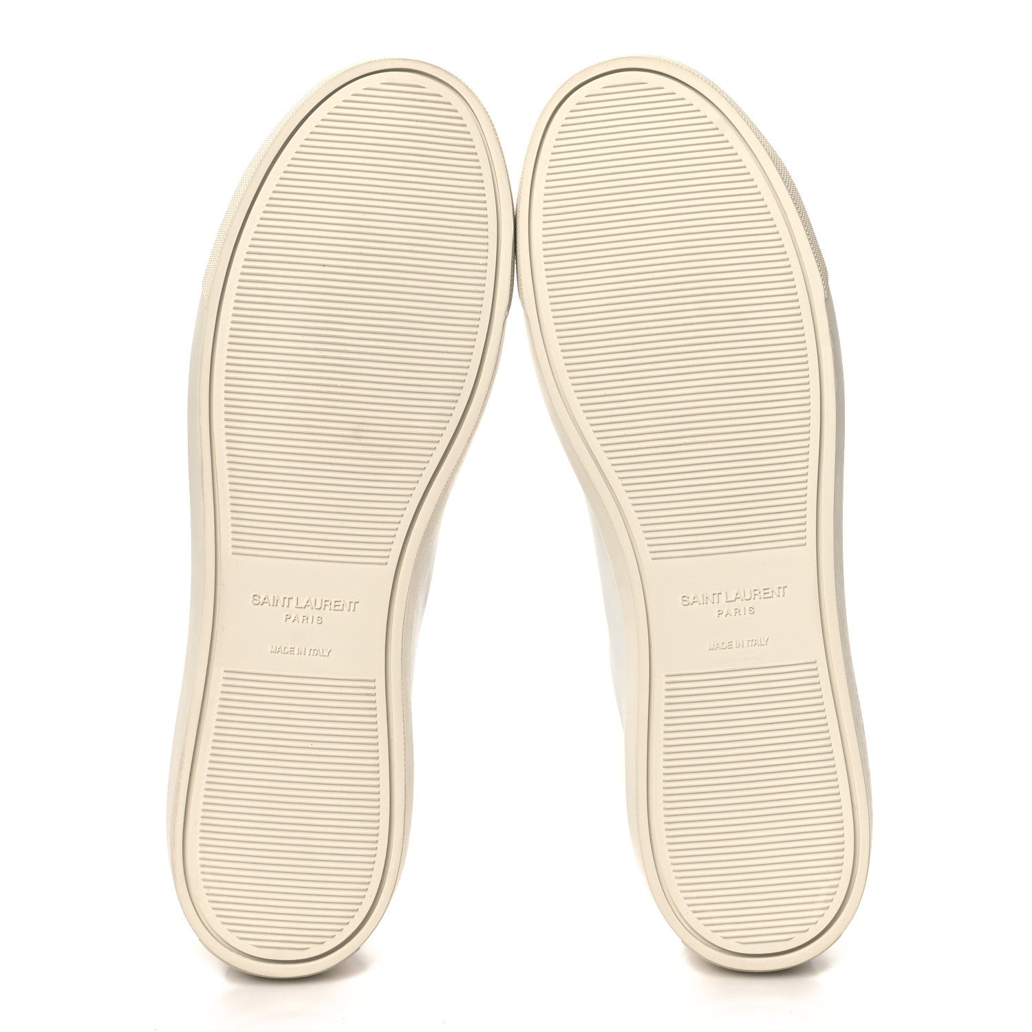 Saint Laurent Calfskin Mens Andy Low Top Sneakers 45 Mystic White 6 of 9