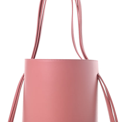 Mansur Gavriel Calfskin Fringe Bucket Bag Blush 7 of 11