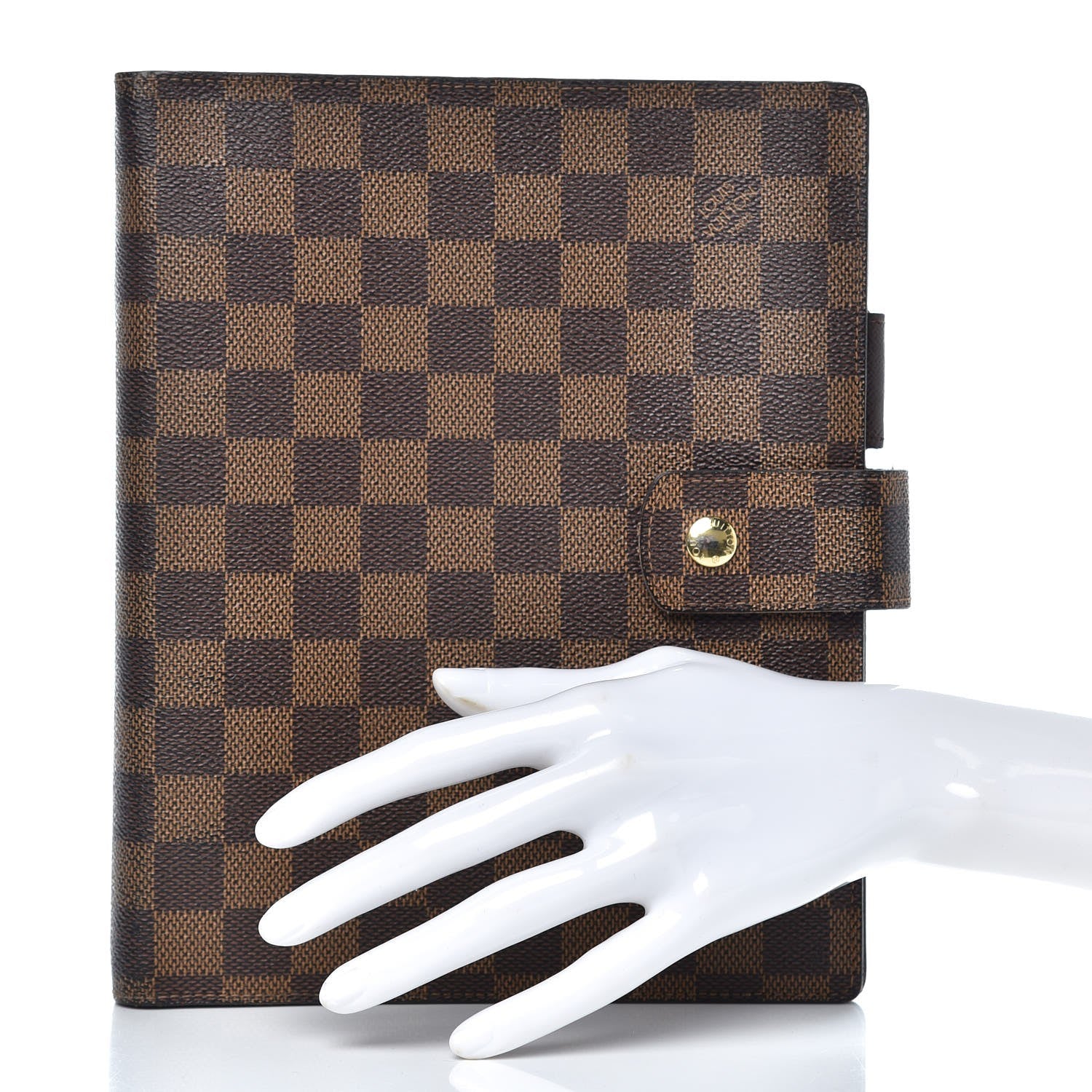 Louis Vuitton Damier Ebene Large Ring Agenda Cover 2 of 8