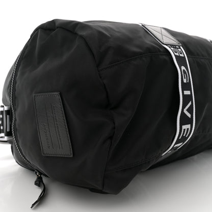 Givenchy Nylon Logo Gym Duffle Black 8 of 9
