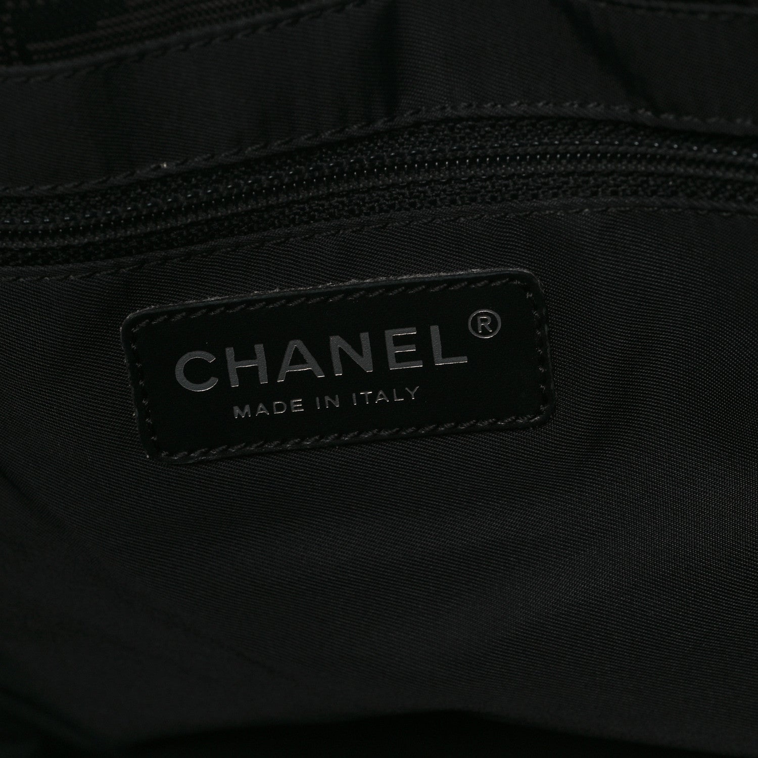Chanel Nylon Large Travel Tote Brown 6 of 11