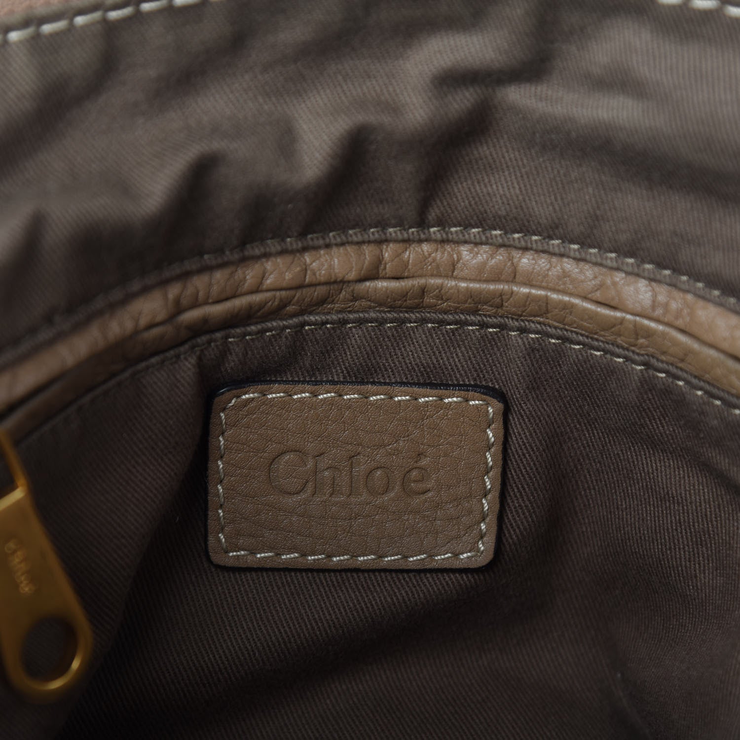 Chloe Calfskin Medium Marcie Satchel Nut 12 of 14