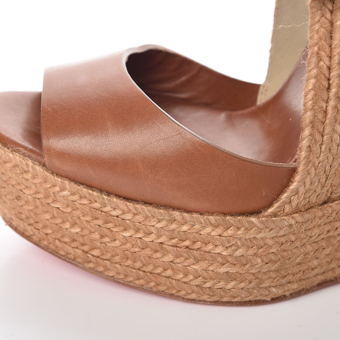 Praia 140 Platform Espadrilles 37 Tobacco
