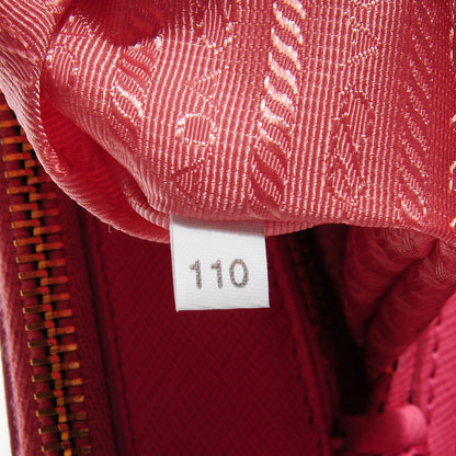 Prada Saffiano Medium Galleria Double Zip Tote Geranio 8 of 10