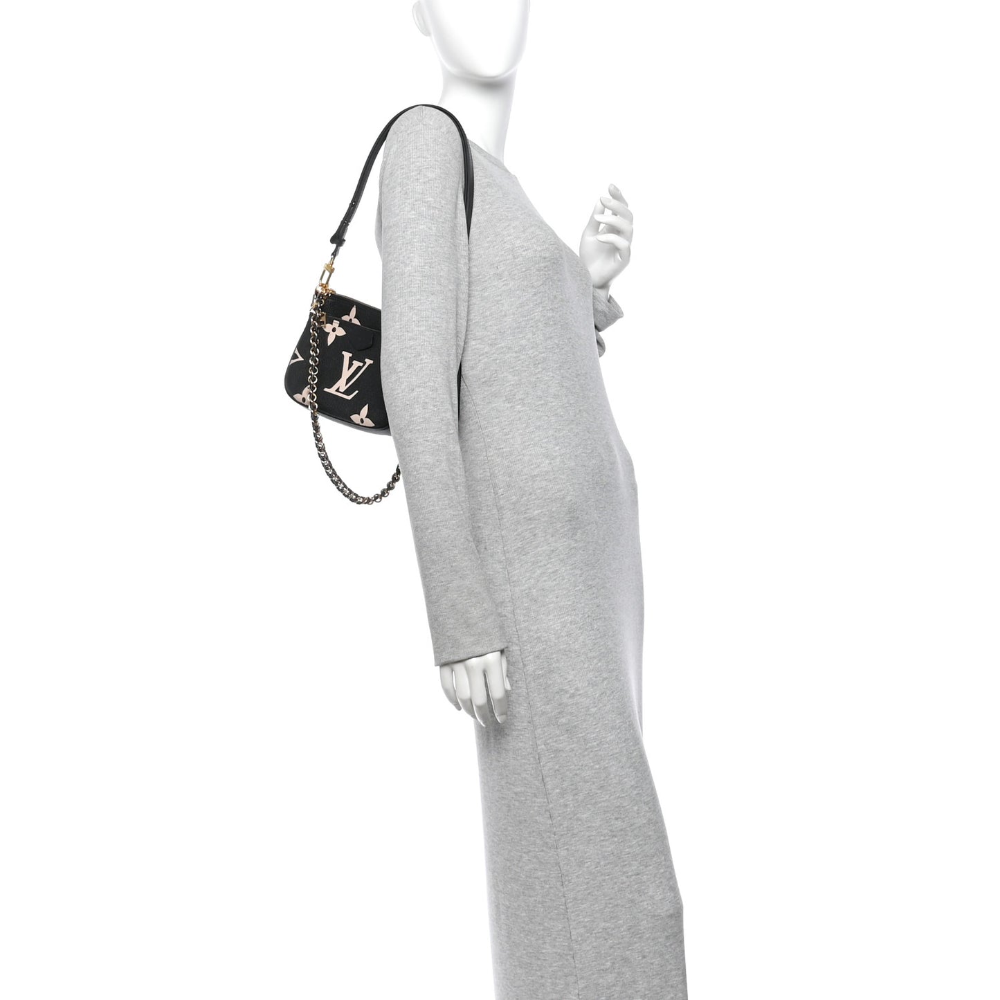 Empreinte Monogram Giant Multi Pochette Accessories Black Beige