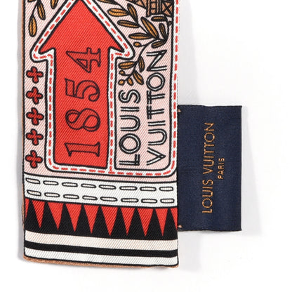 Louis Vuitton Silk Jeu De Louis BB Bandeau Beige 4 of 4