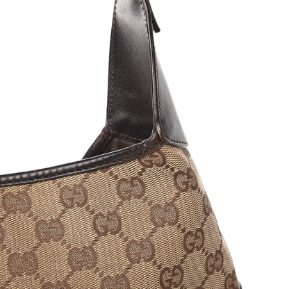 Gucci Monogram Web Jackie O Hobo Dark Brown 13 of 13