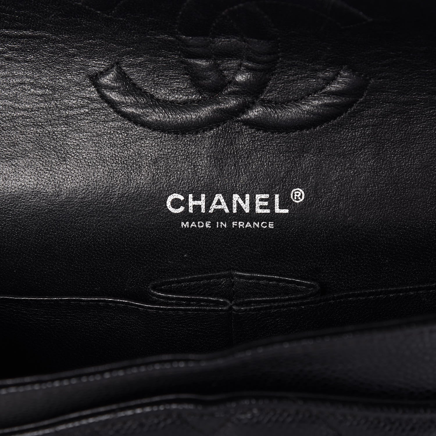 Chanel Caviar Quilted Medium Double Flap Black 6 of 14