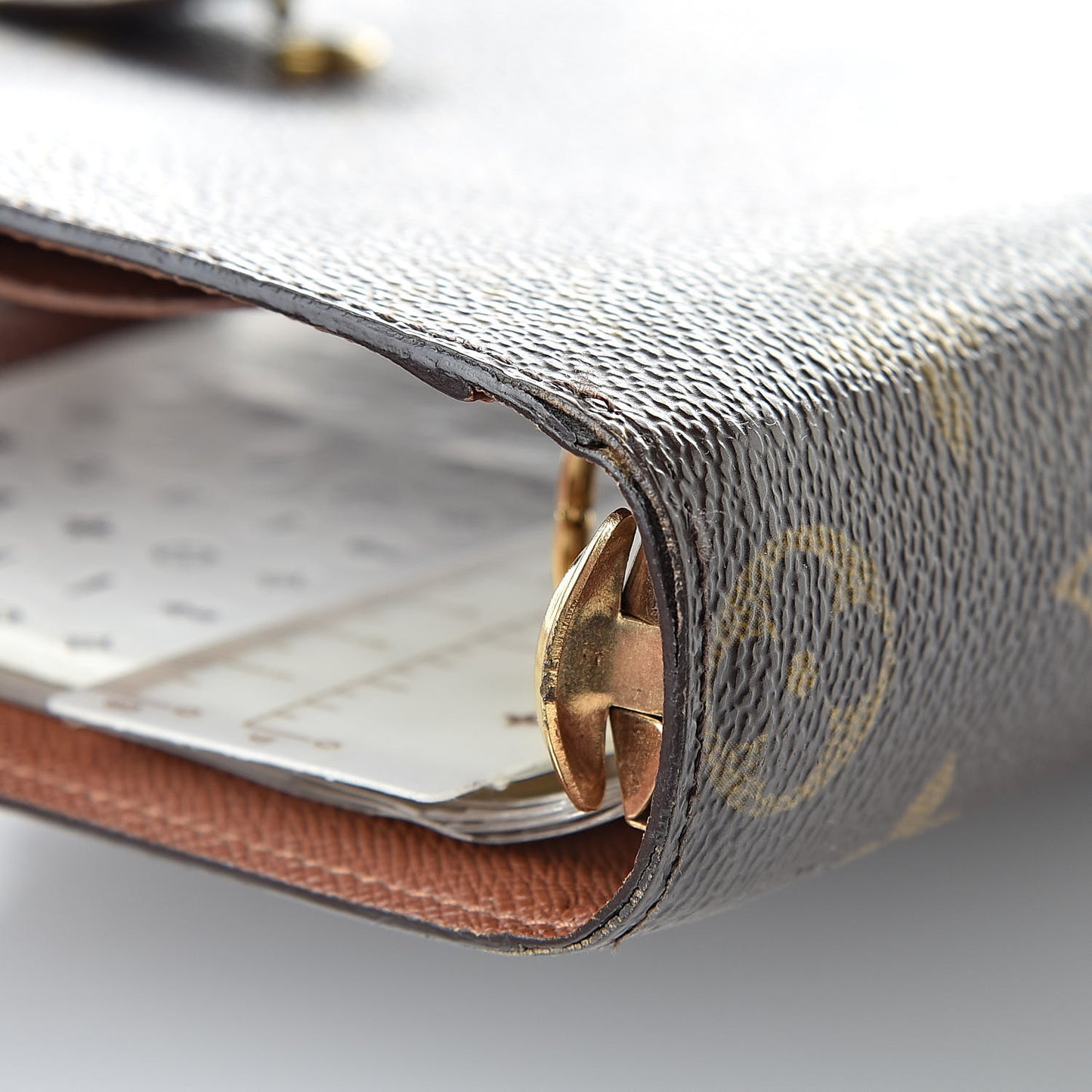 Monogram Medium Ring Agenda Cover