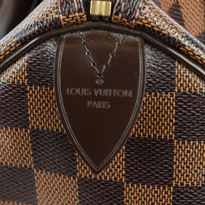 Louis Vuitton Damier Ebene Speedy 25 6 of 8