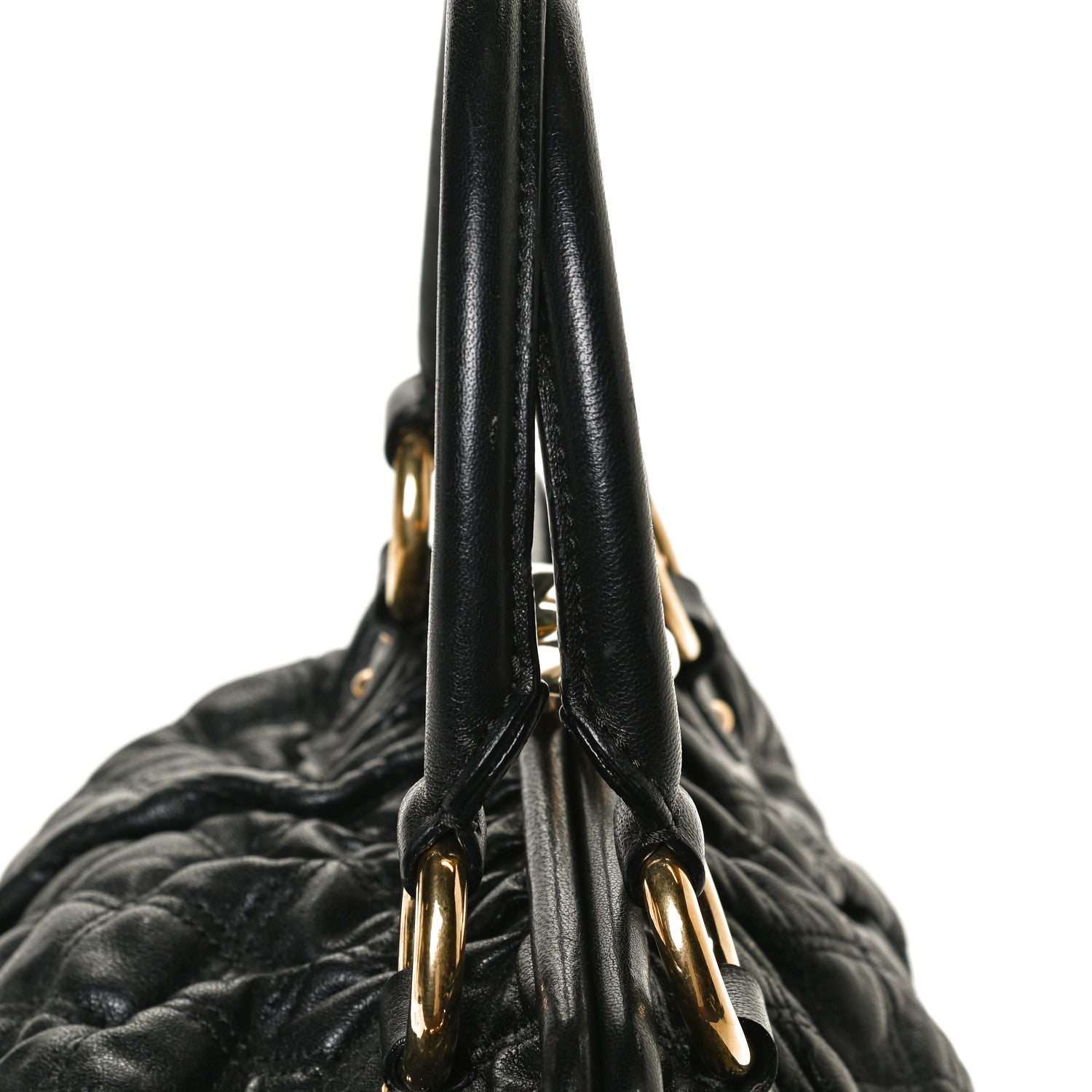 Marc Jacobs Calfskin Quilted Stam Black 13 of 14