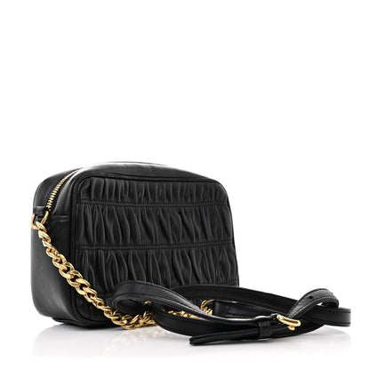 Prada Nappa Gaufre Camera Bag Black 3 of 12