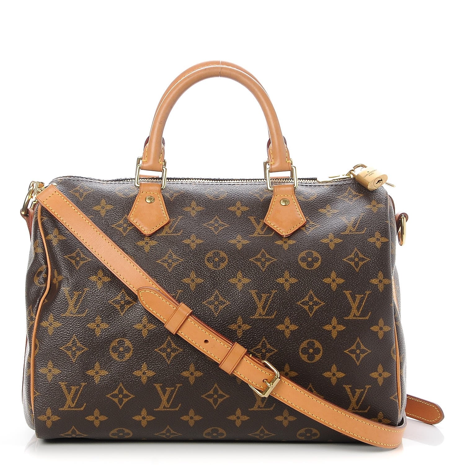 Louis Vuitton Monogram Speedy Bandouliere 30 1 of 8