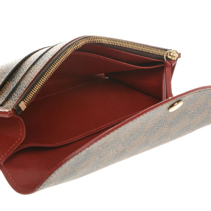 Louis Vuitton Damier Ebene Caissa Wallet Cherry 5 of 8