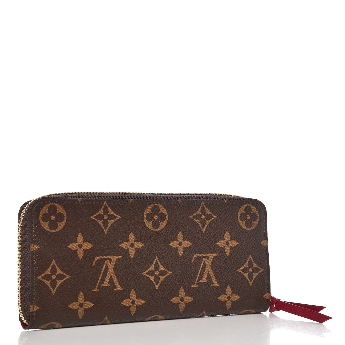 Monogram Clemence Wallet Fuchsia