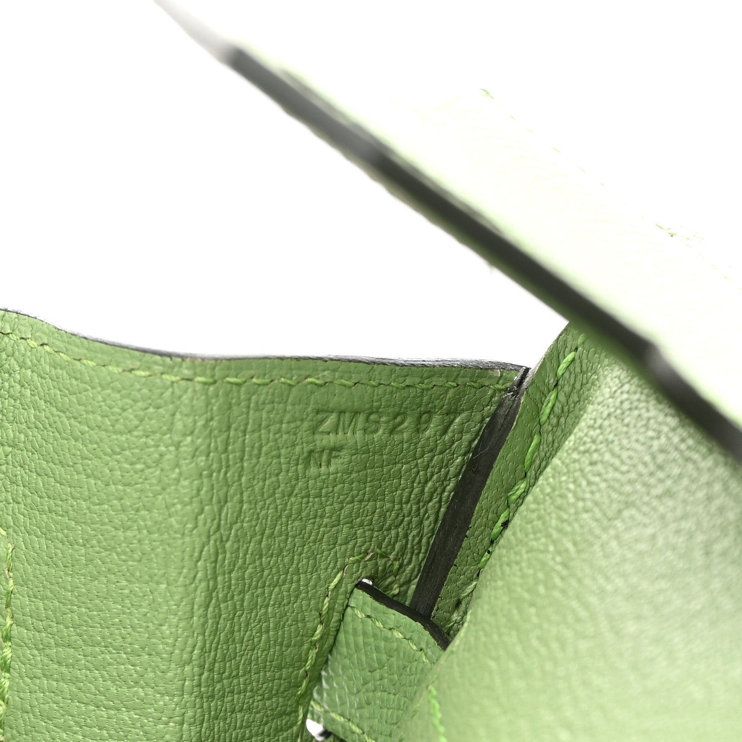 Hermes Epsom Birkin 30 Vert Criquet 7 of 14