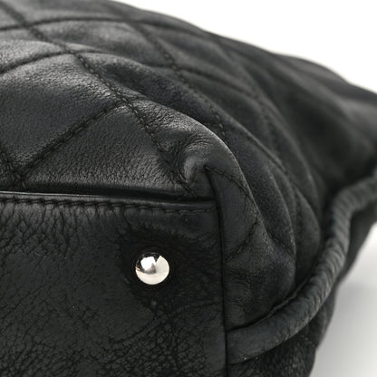 Chanel Nubuck Hobo Black 12 of 14